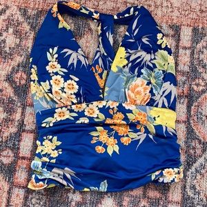 Guess swim top floral